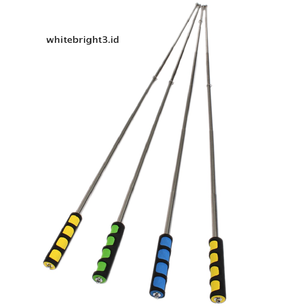 (whitebright3.id) Tiang Bendera Teleskopik Portable Panjang 1.2M