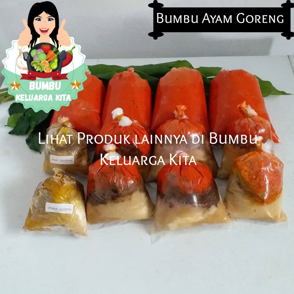 

Bumbu ayam goreng enak 250grm