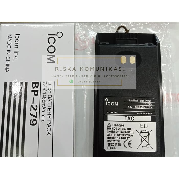 BATRE HT ICOM IC V88 ICOM U88 BP 279 MURAH