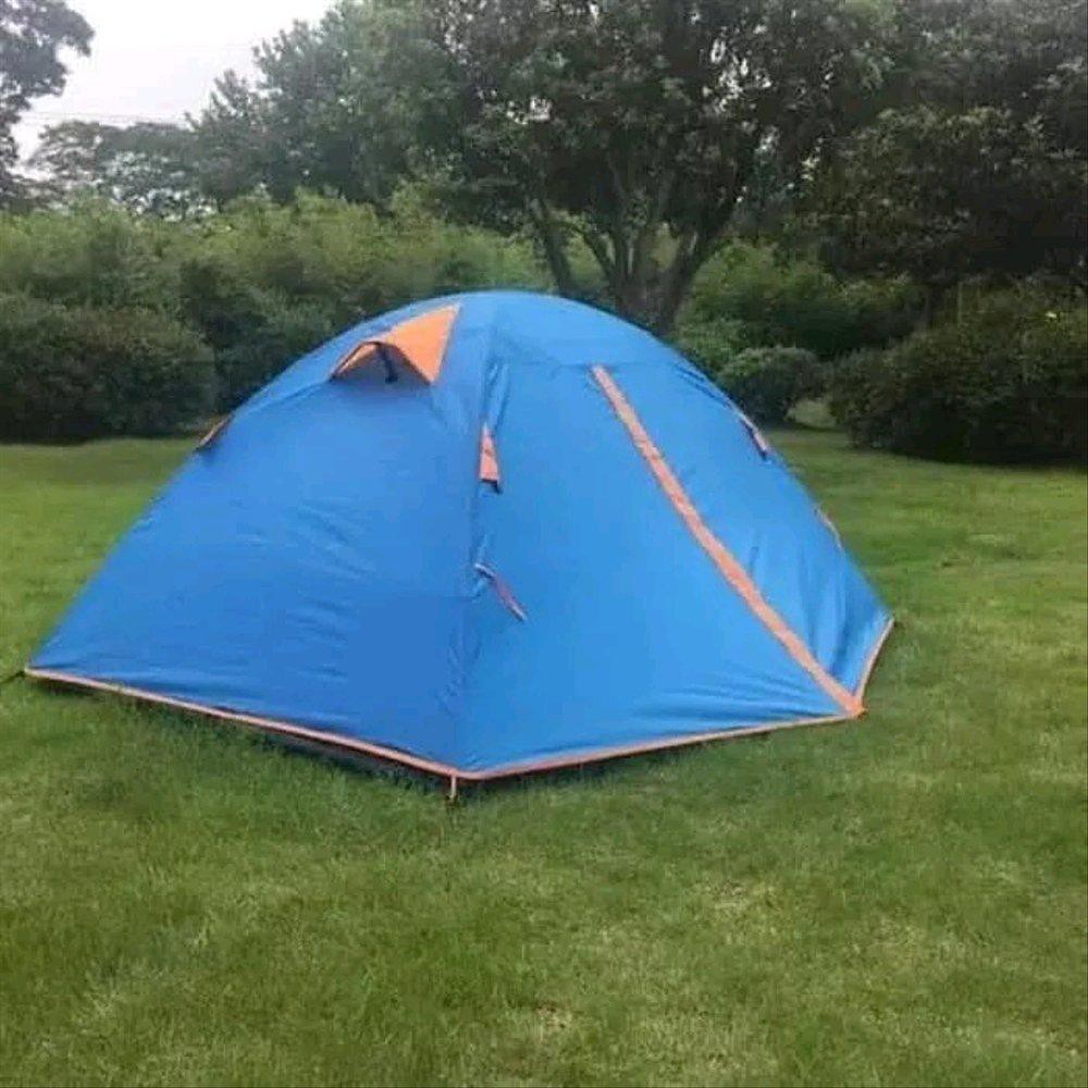 tenda dome compass double layer kap 2-3 orang frame alloy