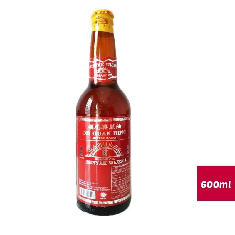 

Minyak Wijen Kie Guan Hing / Sesame Oil 600ml