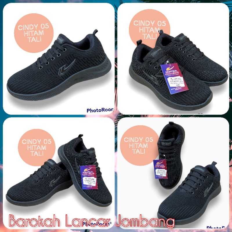 SEPATU SEKOLAH HITAM NEW ERA CINDY/ CANTIK / OLLAN (37-41) 100% ORIGINAL BY NEW ERA