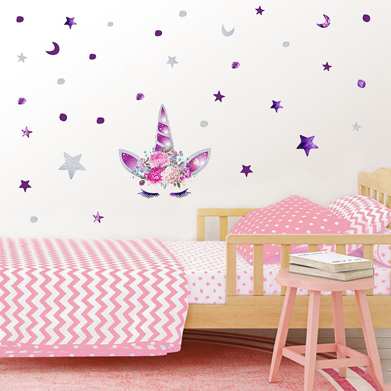 40 Koleski Terbaik Desain Kamar  Tidur Anak Unicorn 