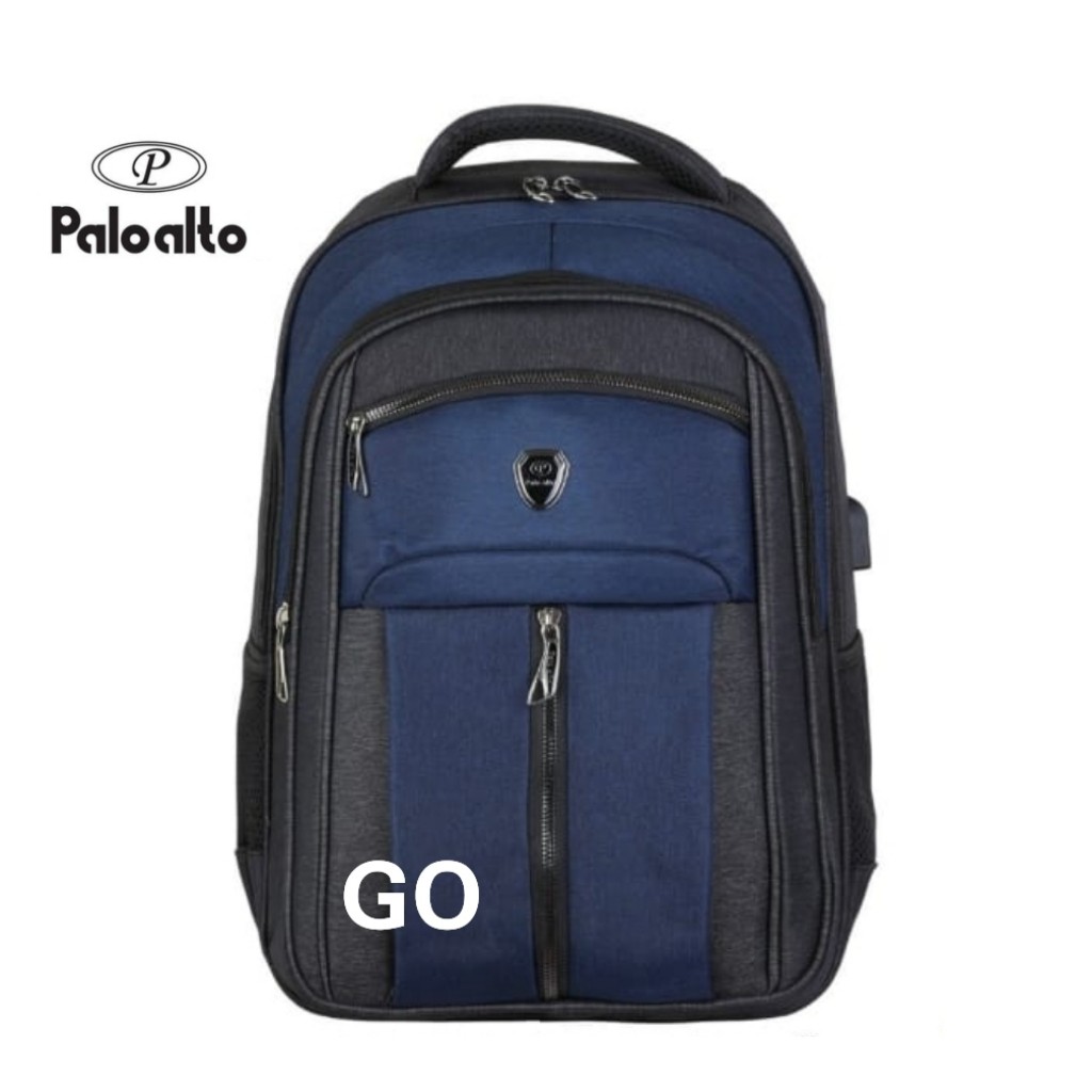 gof D PALO ALTO TAS LAPTOP Backpack Super Tas Sekolah Tas Kuliah Tas Ransel Plus Raincover