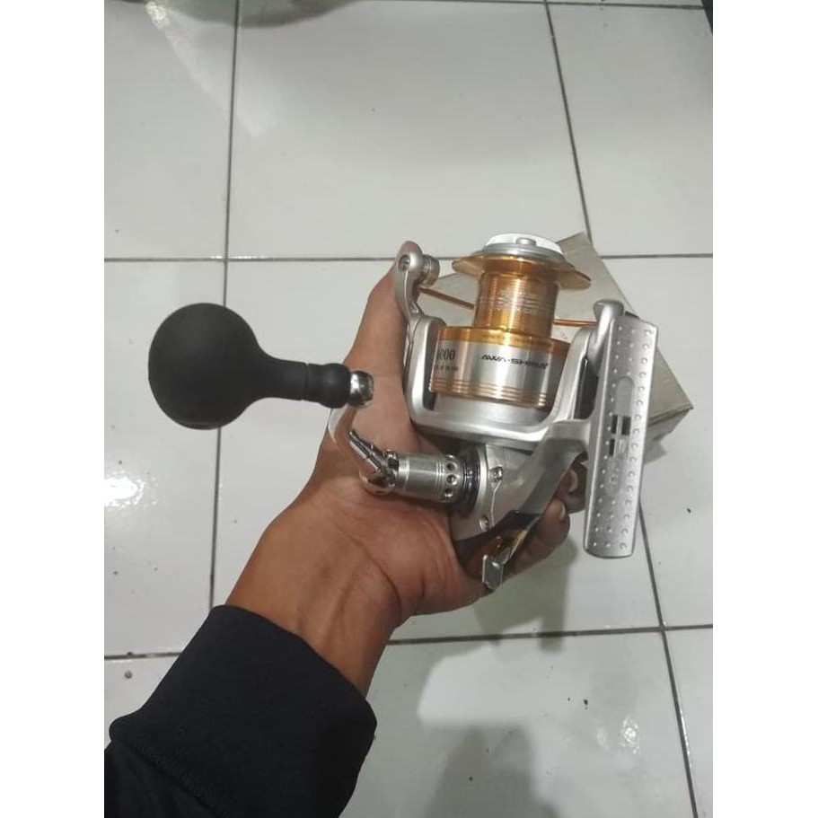 Reel 6000 Spinning Awashima Cressida 9 Ball Bearing Power Handle