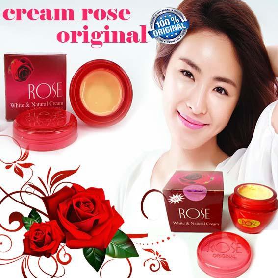 CREAM ROSE ORIGINAL - Cream Pemutih Bisa untuk Siang Dan Malam