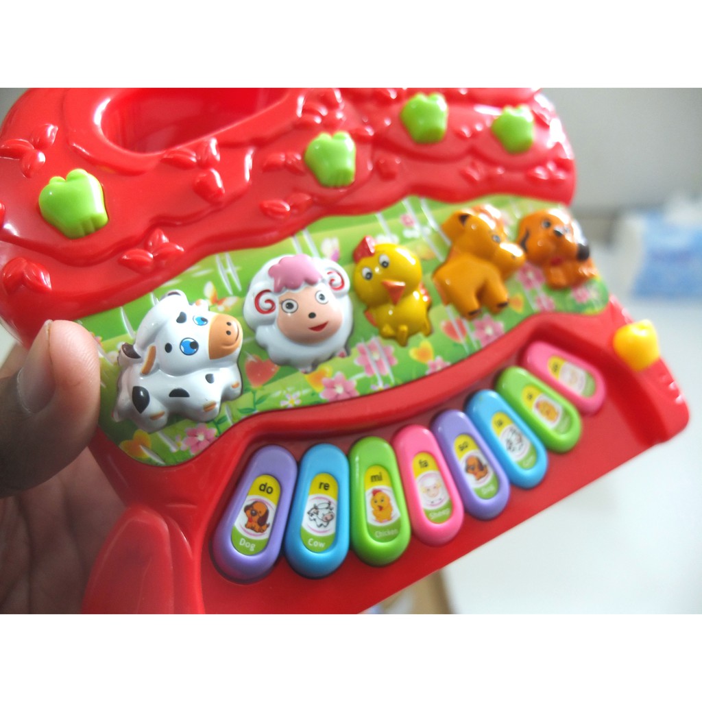 Mainan Edukasi Piano dan Animal Sound