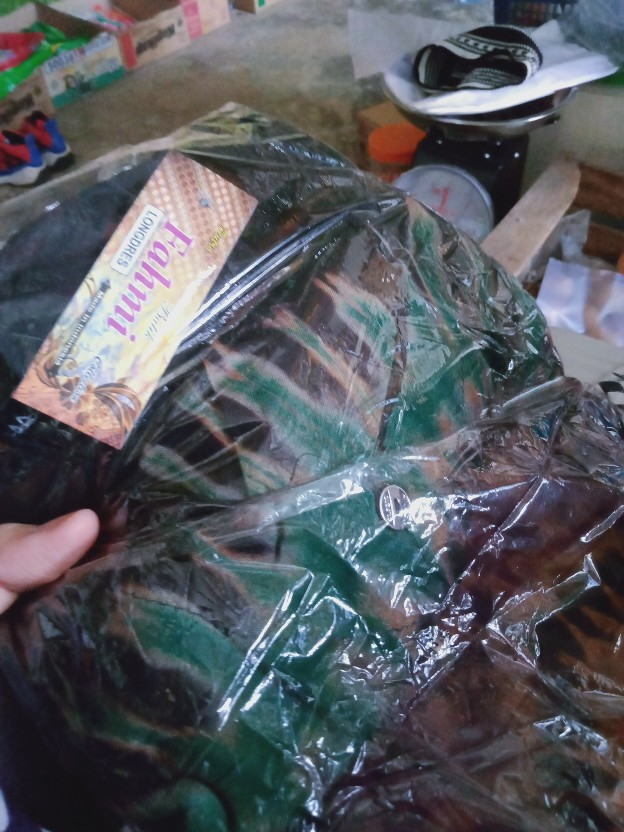 Daster Kencana Ungu Batik - Daster Lengan Panjang Murah Produsen Daster Abstrak Remekan Pekalongan