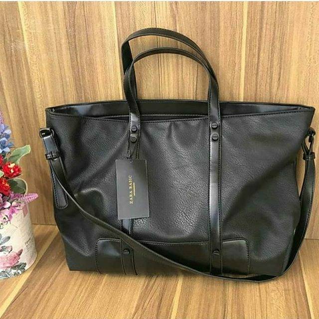 ZARA BASIC TOTE BAG