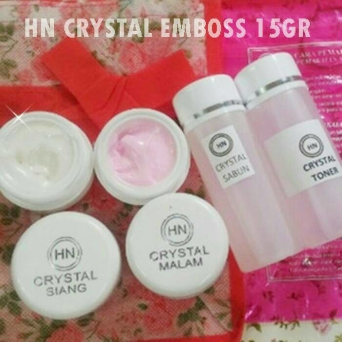 SUPER MURAH - CREAM HN CRYSTAL KECIL / STRONG 15GR ORIGINAL EMBOSE KRIM PEMUTIH WAJAH
