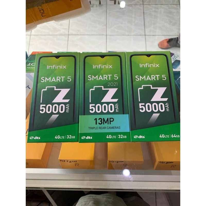 NEW BARU INFINIX SMART 5 RAM 3 ROM 64 3/64 GB ORIGINAL GARANSI RESMI 2 TAHUN 2/32 4/64