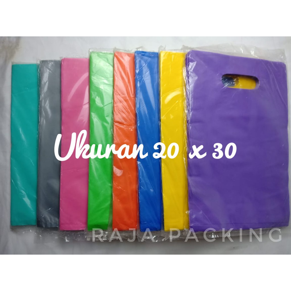 &lt;Ecer&gt; Raja Packing PLASTIK  HD PLONG UK 20X30 TEBAL 0,45 POND OVAL PACKING ONLINESHOP  TERMURAH