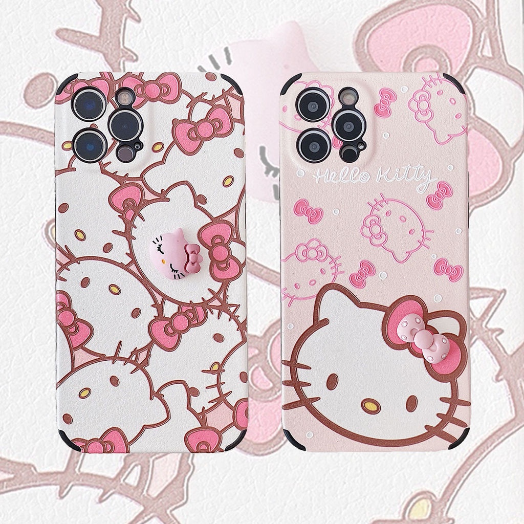 Case Motif Kartun Kucing Untuk iphone 12 11 Pro Max X Xs Max Xr 7 8 7plus 8plus Qvp8