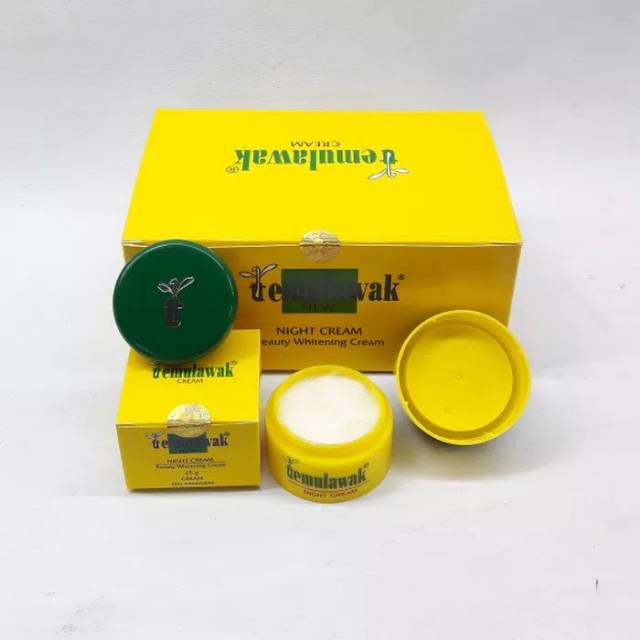 CREAM TEMULAWAK NIGH CREAM ORI