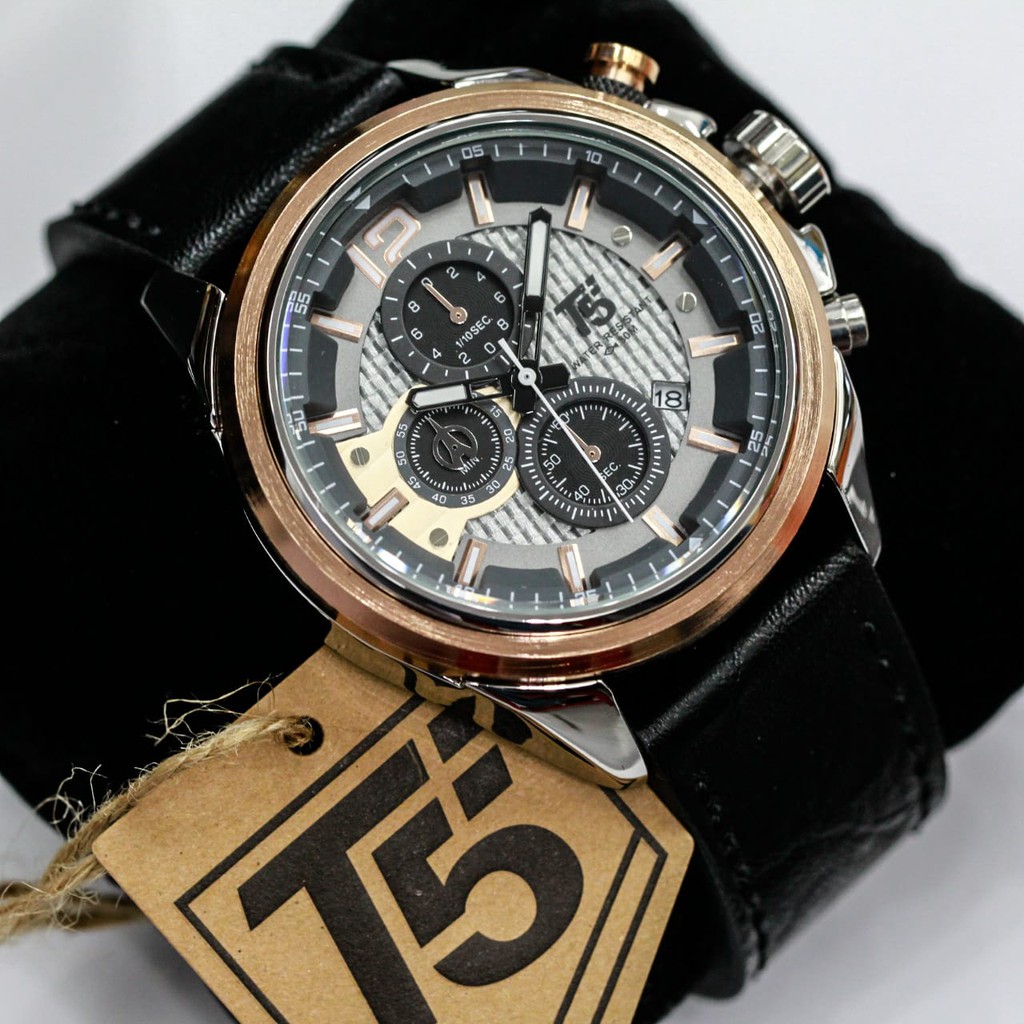 [ORIGINAL COUNTER GARANSI RESMI] JAM TANGAN PRIA T5 WATCH H-3704 ORIGINAL