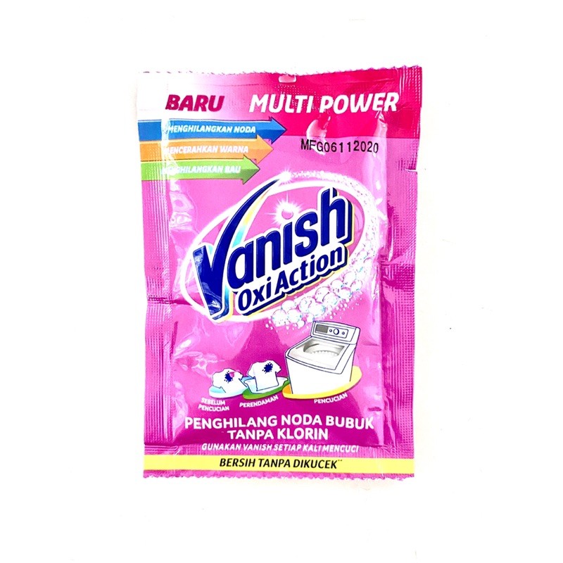 vanish bubuk oxi sachet 30g 1bungkus