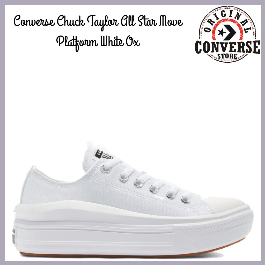 ox white converse