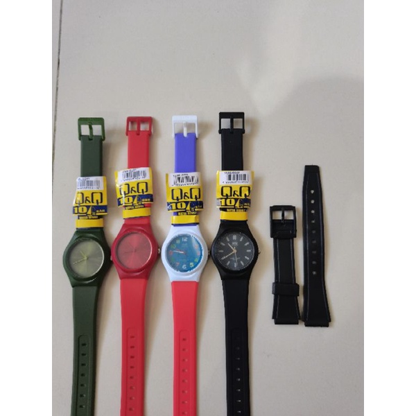 Strap Tali Jam Q&amp;Q QnQ QQ VQ86 -VQ86 VQ 86 UK 16 mm