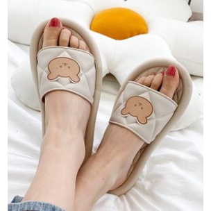 NEW Sandal Selop rumah Jelly Beruang Bear Korea Wanita Lucu Empuk Murah Sandal Kamar Impor MGR Morego Mokaya Balance Breslin / Size 36-40 (2020)