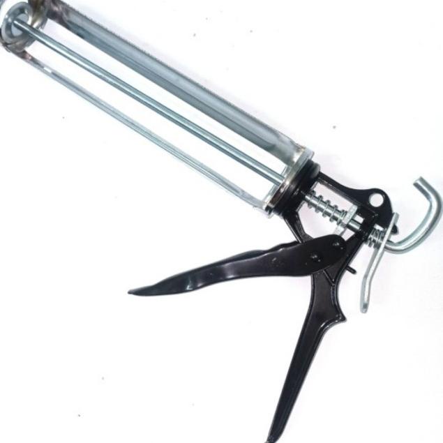 

♣ Gun Silicone Tembakan Sealant Ellpro Crome Stainless Putar ➢