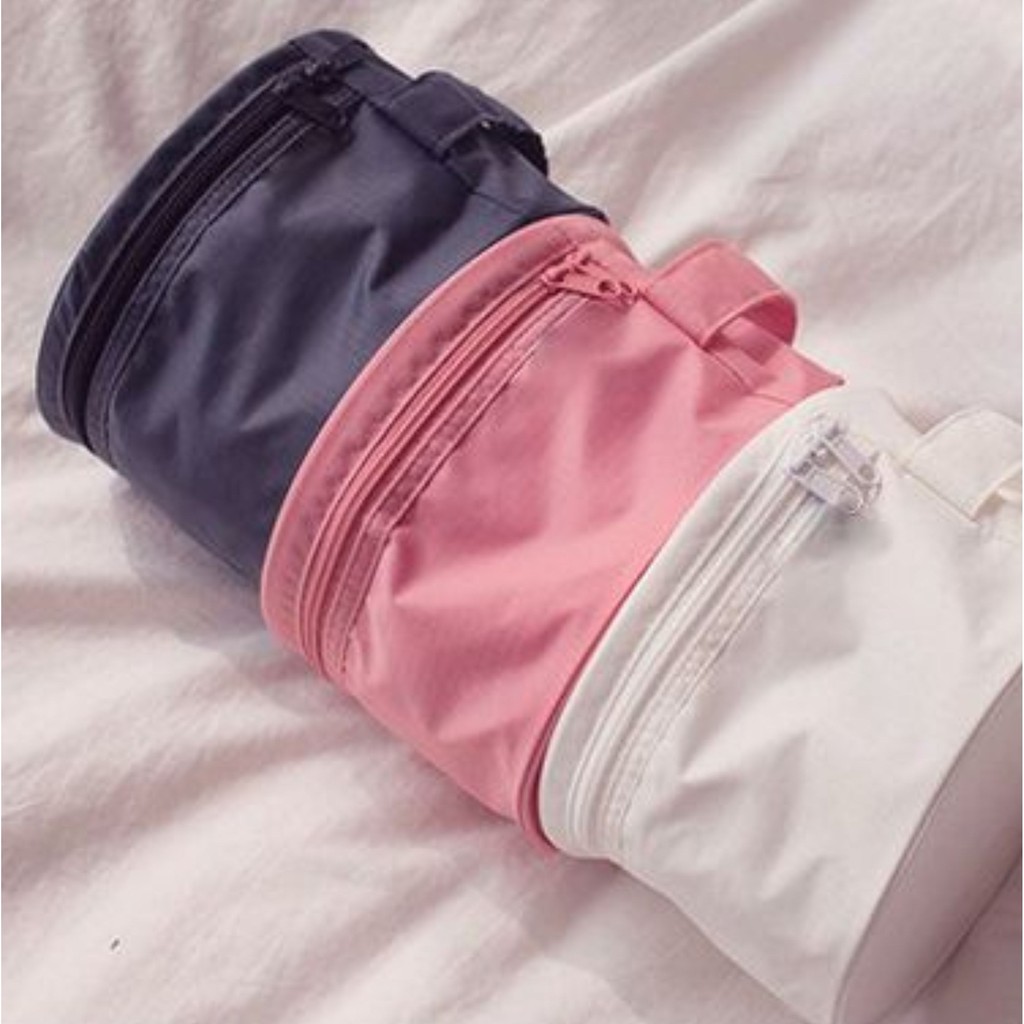 Round Underwear Pouch Tas Pakaian Dalam Bulat M570