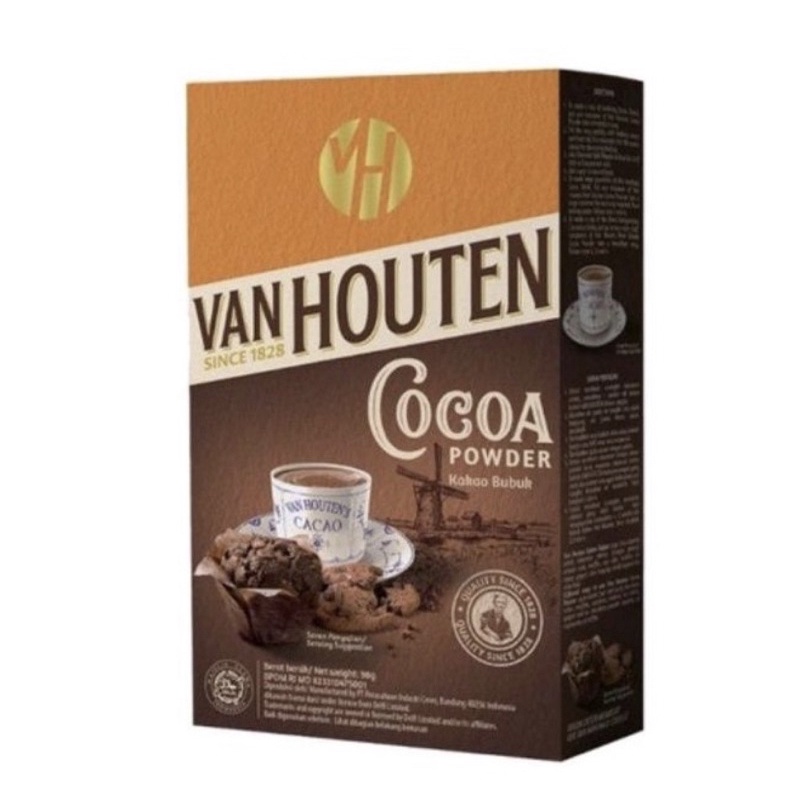 

VANHOUTEN COCOA POWDER 40 GR / 80 GR / 165 GR