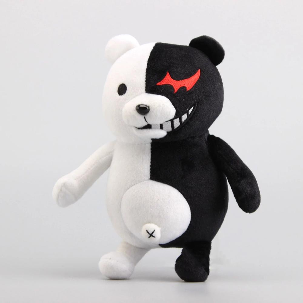 Quinton Dangan Ronpa Super Danganronpa Untuk Anak Boneka Binatang Boneka Mainan Boneka Beruang Hitam &amp; Putih