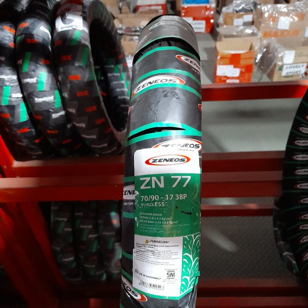 Ban motor bebek Zeneos ZN77 70 90 17 tubeless