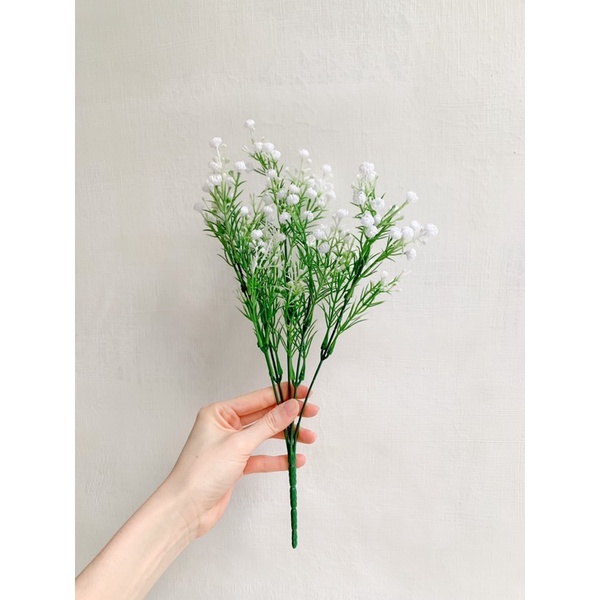 BABY BREATH (artificial) - bunga palsu bunga plastik bunga hias bunga artificial hiasan rumah dekora