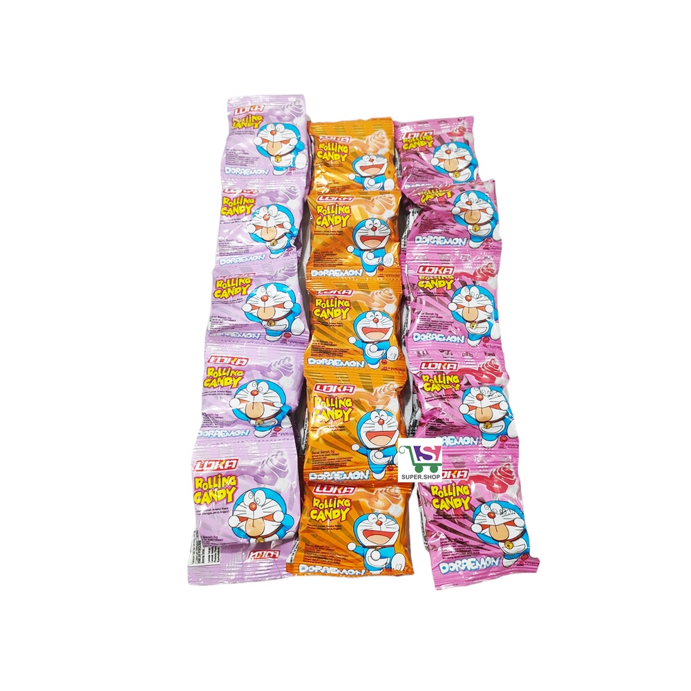 Permen Doraemon Rolling Candy (isi 10 pcs)