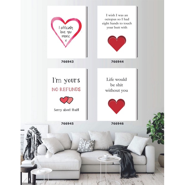 

Buku Tulis / Notebook / A5 Jepang / Love / Set 2681