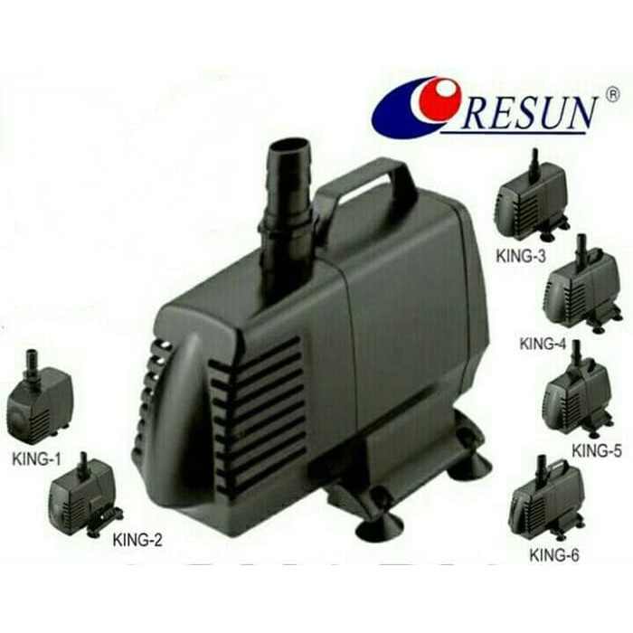 RESUN King-6 Pompa Air Celup Aquarium Submersible Pump