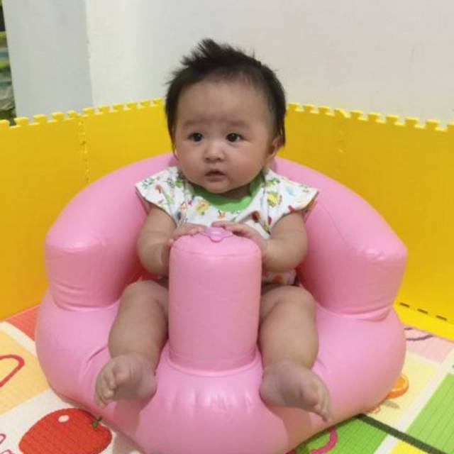 SEAT BATHER SOFA BAYI TEMPAT DUDUK BAYI POMPA IMPORT INFLATABLE CHAIR SEAT BATHER MURAH