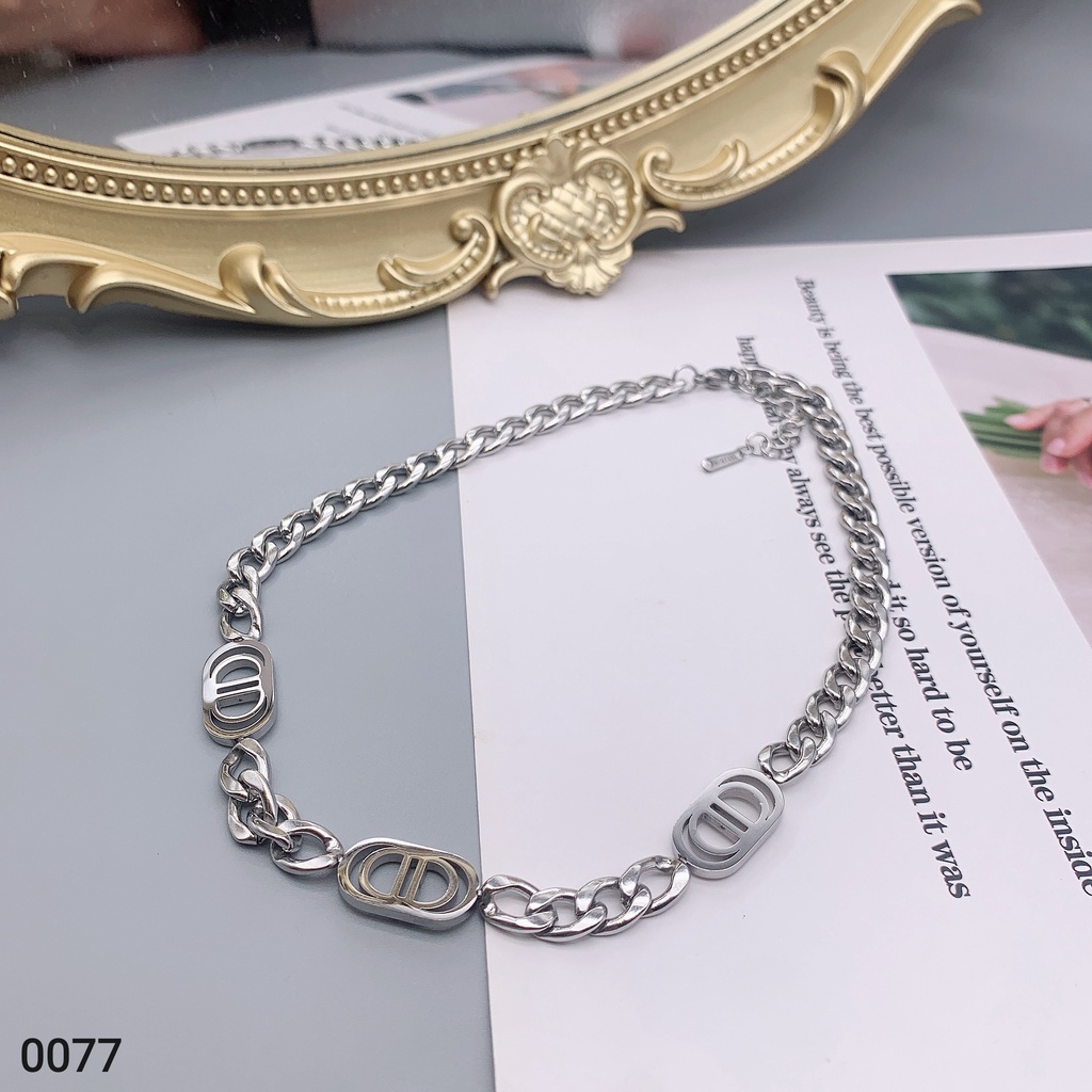 Set Kalung/Gelang  Titanium Perhiasan Fashion 0077