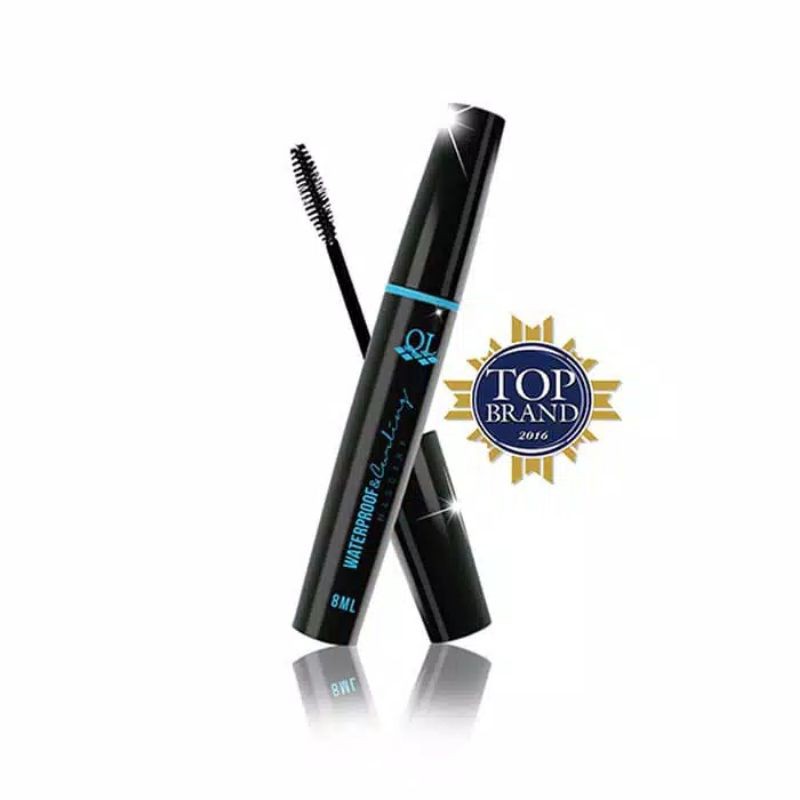 MASCARA QL BLACK WATERPROOF  CURLING[BPOM]