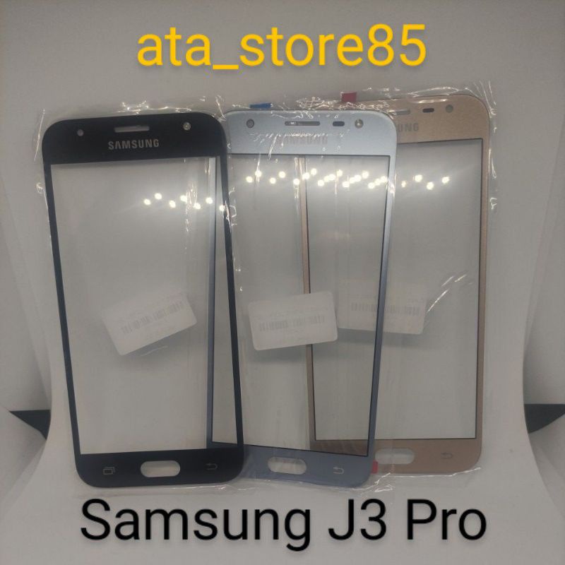 Kaca Depan TS TC Touchscreen Glass LCD Samsung J3 Pro Original