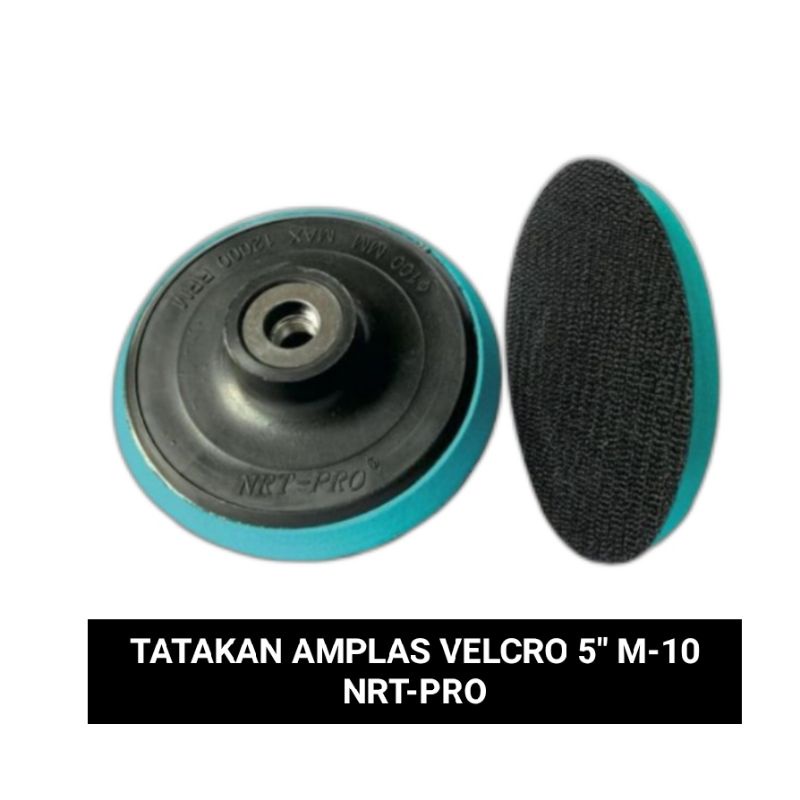 TATAKAN AMPLAS VELCRO 5&quot; M-10 &amp; M-14 NRT-PRO BEST QUALITY