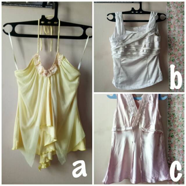 Preloved tanktop / prelove baju tidur