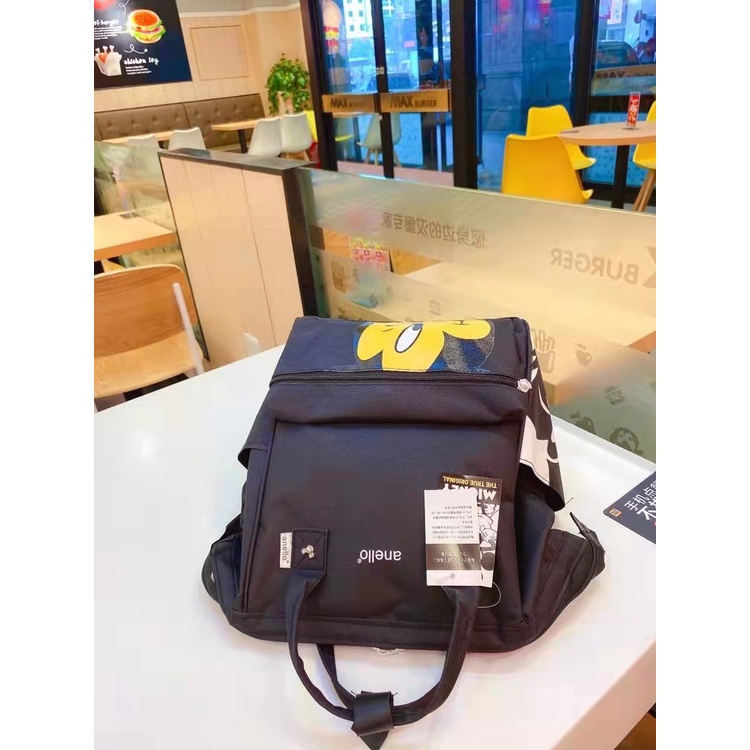 ZC 6521 RISCE TAS RANSEL MICKEY MOUSE ANELLO IMPORT WANITA CEWEK PEREMPUAN JAKARTA BATAM CR 7259