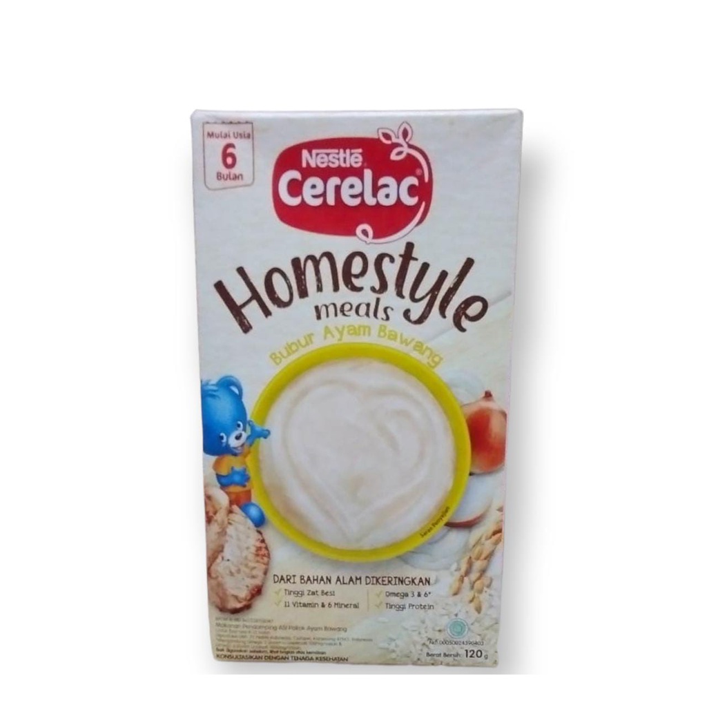 Nestle Cerelac Homestyle Meals Bubur Bayi 120g