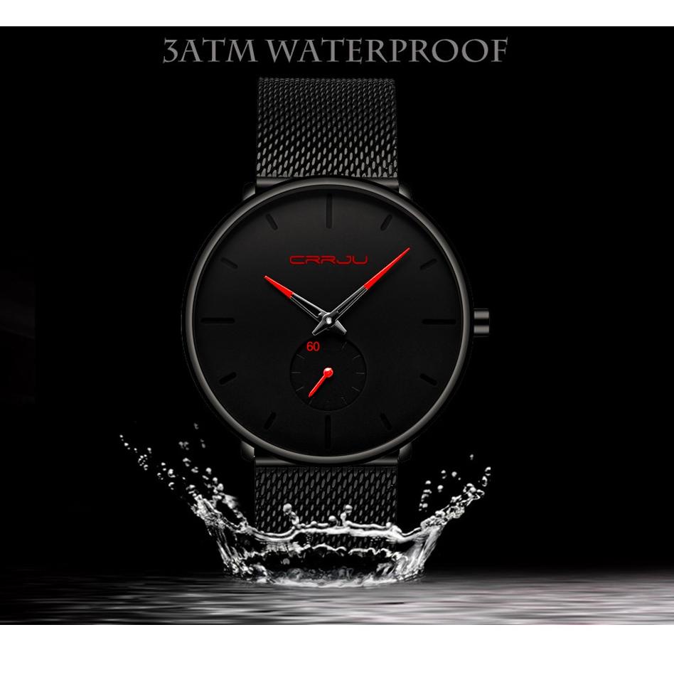 (I4C3) Jam Tangan CRRJU / Ready 4 Warna / Jam Tangan Pria Jam air samping olahraga fashion Jam tanga