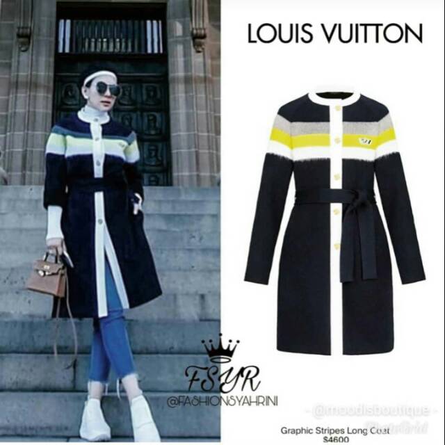 Tunik rajut LV import