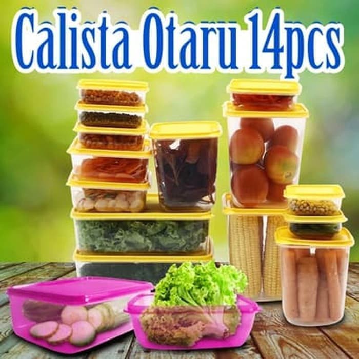 [COD] CALISTA OTARU  SMOKE SEALWARE PREMIUM 14 PCS BPA FREE