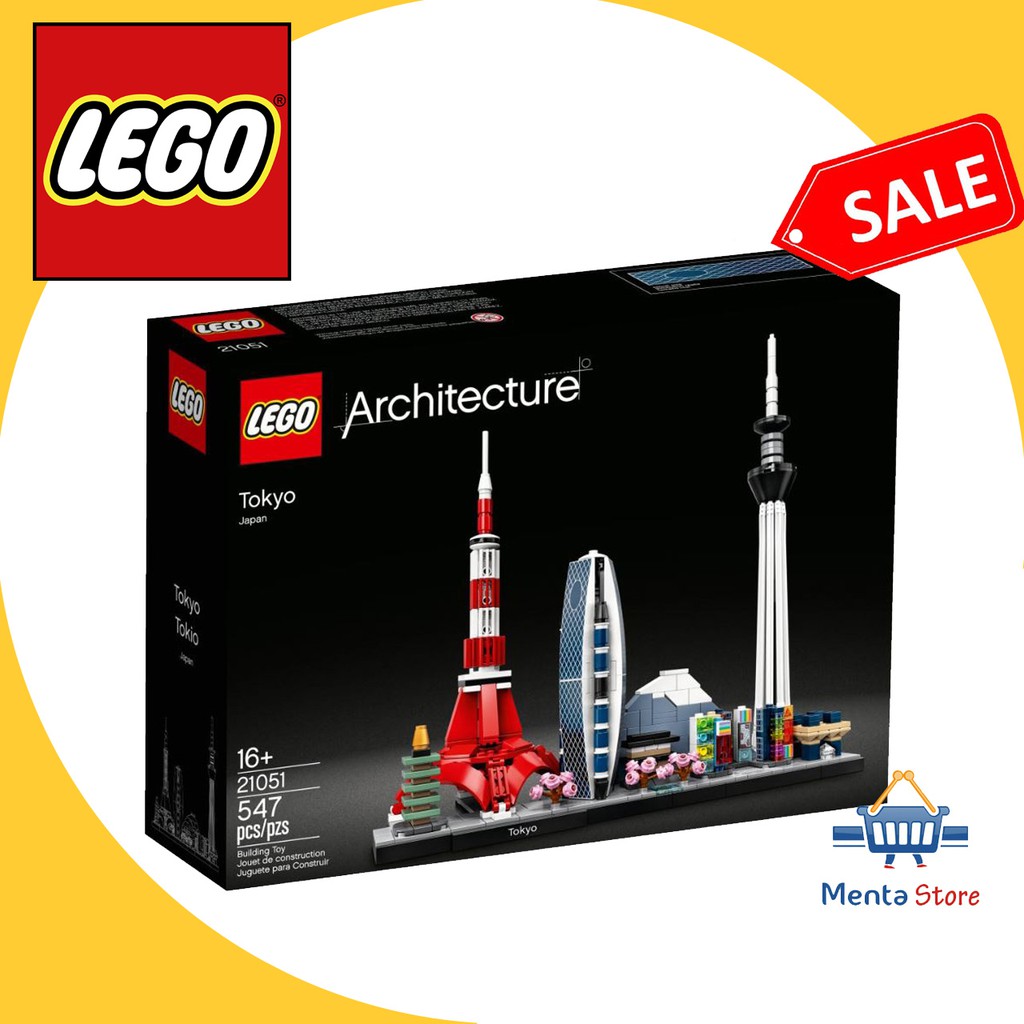 Image of LEGO Architecture 21051 Tokyo Japan Skyline Collection Desk Toy Gift #0