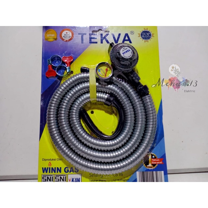 SELANG REGULATOR PAKET TEKVA SELANG 1,8M BY WINN GAS