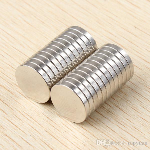 2PCS STRONG MAGNET NEODYMIUM 12x2mm SILINDER DIAMETER 12 TEBAL 2 mm N52