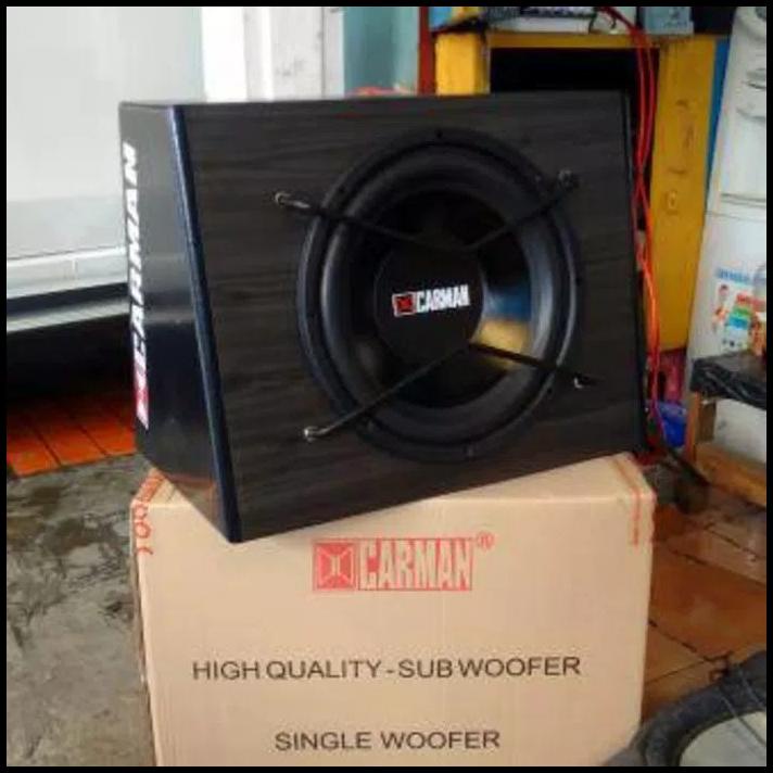 Subwoofer Aktif Carman 12 Inch/Bassbox Carman 12 Inch Kotak