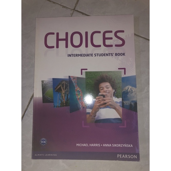 Buku CHOICES inggris intermediate students book pearson preloved bekas