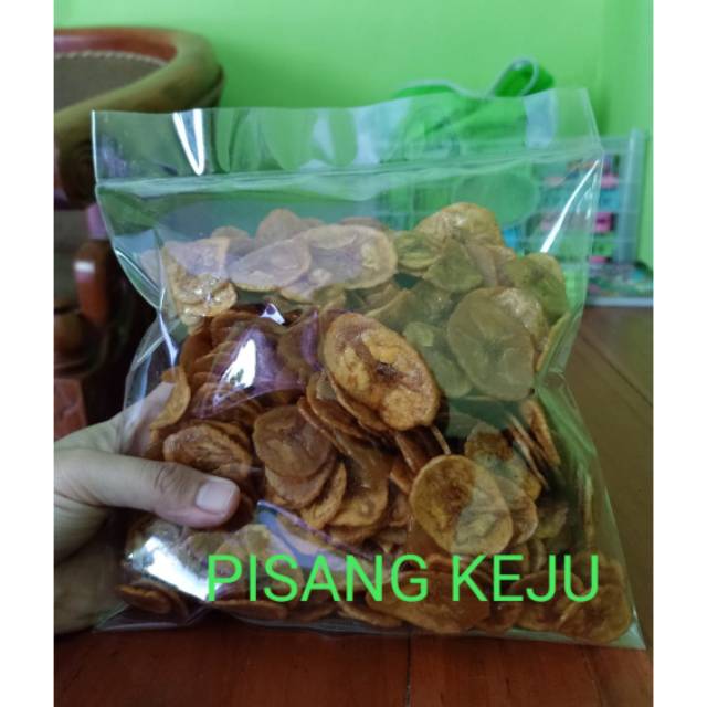 

Keripik pisang keju 250 gr