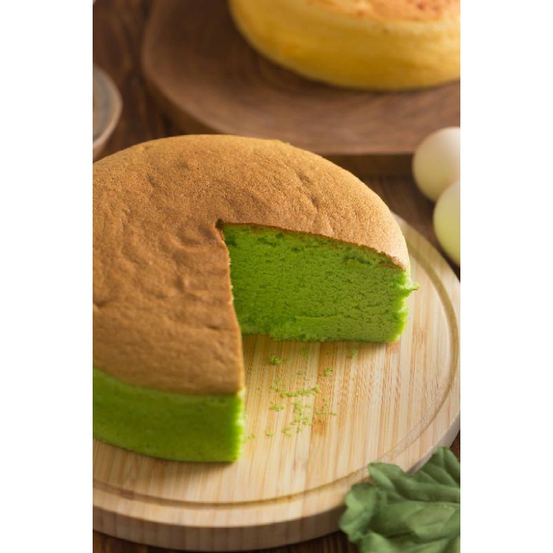 

PANDAN COTTON CAKE